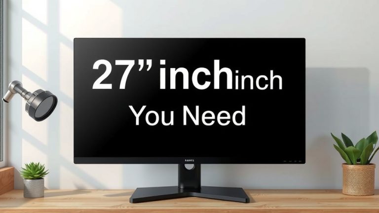 27-inch Monitor Size Explained: What You Need to Know