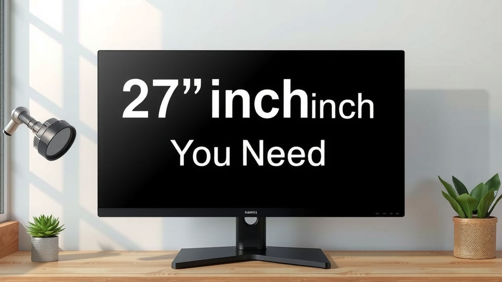 27-inch Monitor Size Explained: What You Need to Know
