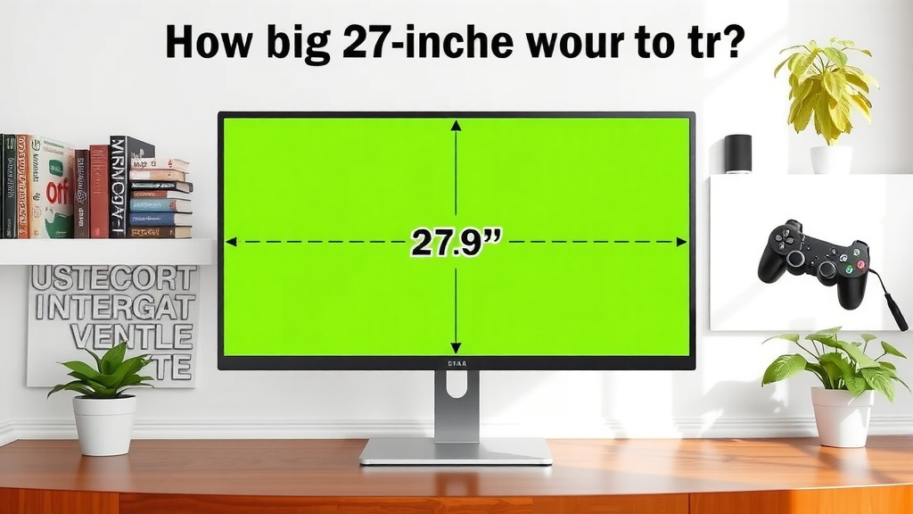 Understanding Your 27-Inch Monitor's Footprint