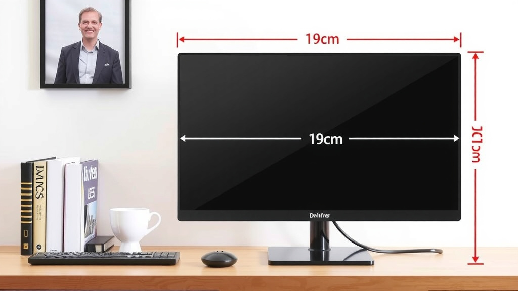 Understanding the Physical Dimensions of a 19-Inch Monitor