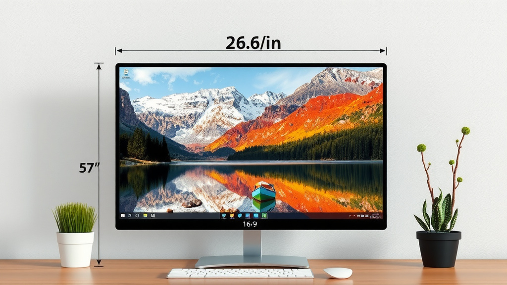 Understanding Your 23.6-Inch Monitor's Physical Size