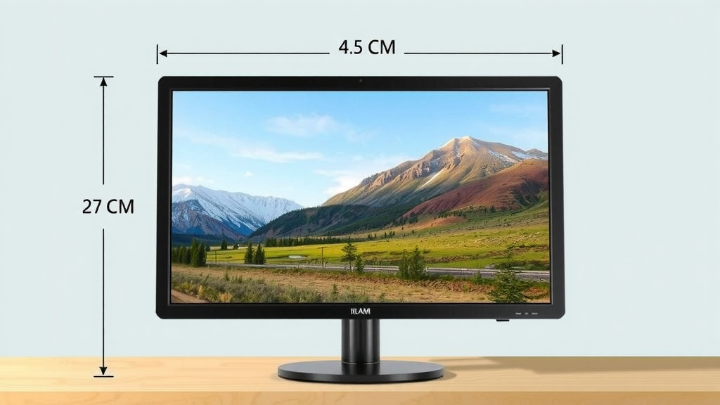 Getting a Clearer Picture: 27-Inch Monitor Dimensions in CM