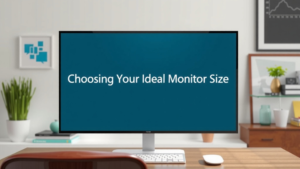 Choosing Your Ideal Monitor Size