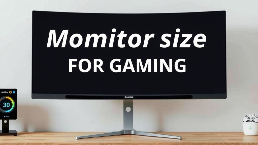 Optimal Monitor Size for Gaming: Find Your Perfect Fit