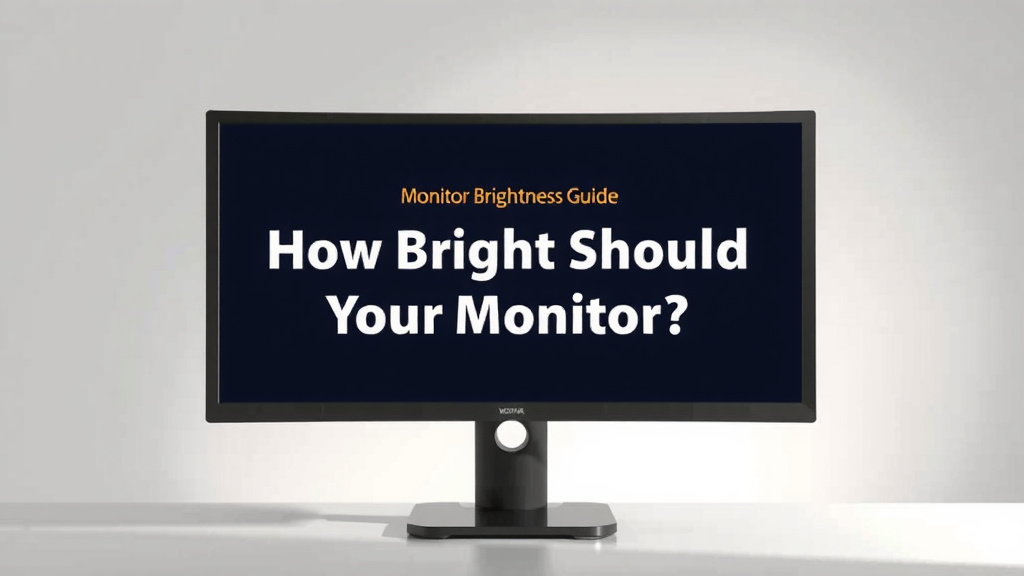 Monitor Brightness Guide: How Bright Should Your Monitor Be
