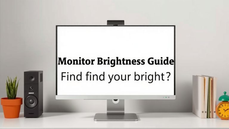 Monitor Brightness Guide: Find the Perfect Setting