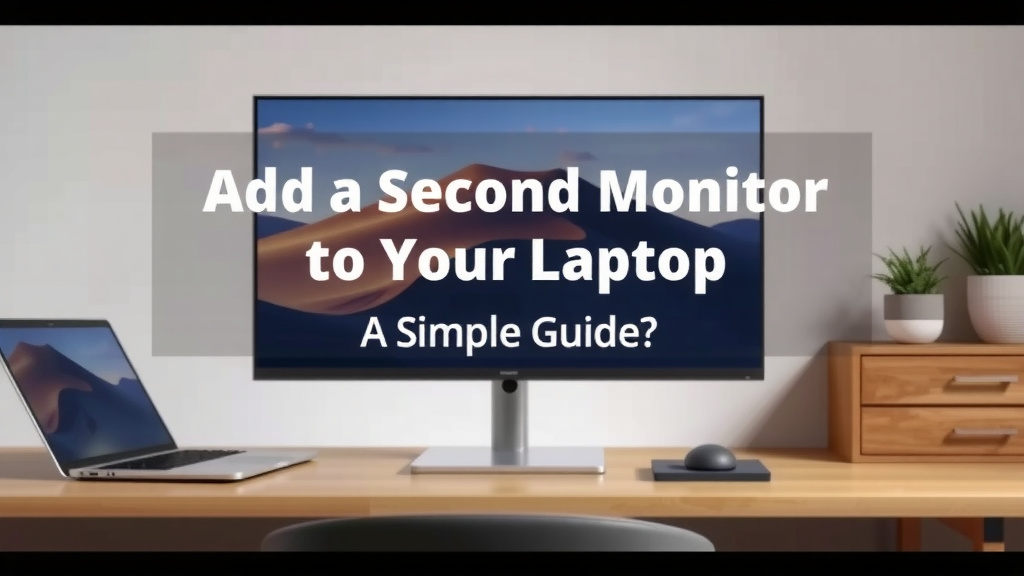 Adding an External Monitor to Your Laptop: Your Easy Guide
