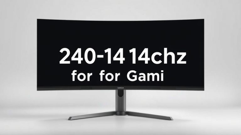 Top 10 24-Inch 144Hz Monitors for Gaming
